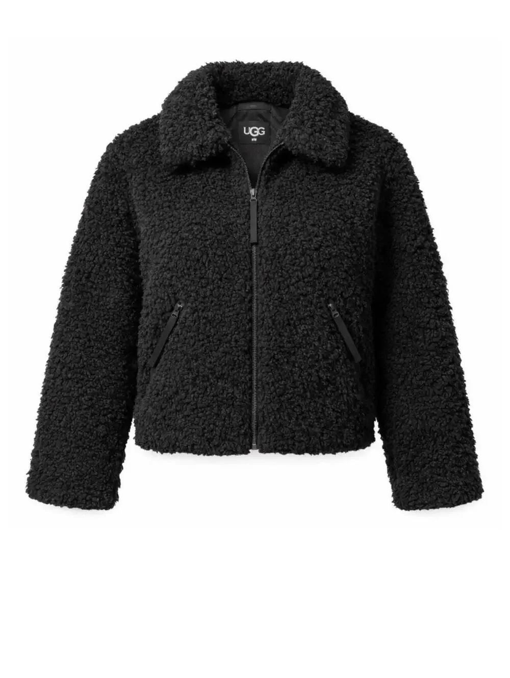 Luxury Ugg Sherpa Maeve Coat Size Medium Brand New NWT Black